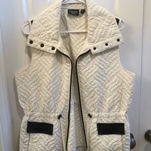 Quilted any weather vest